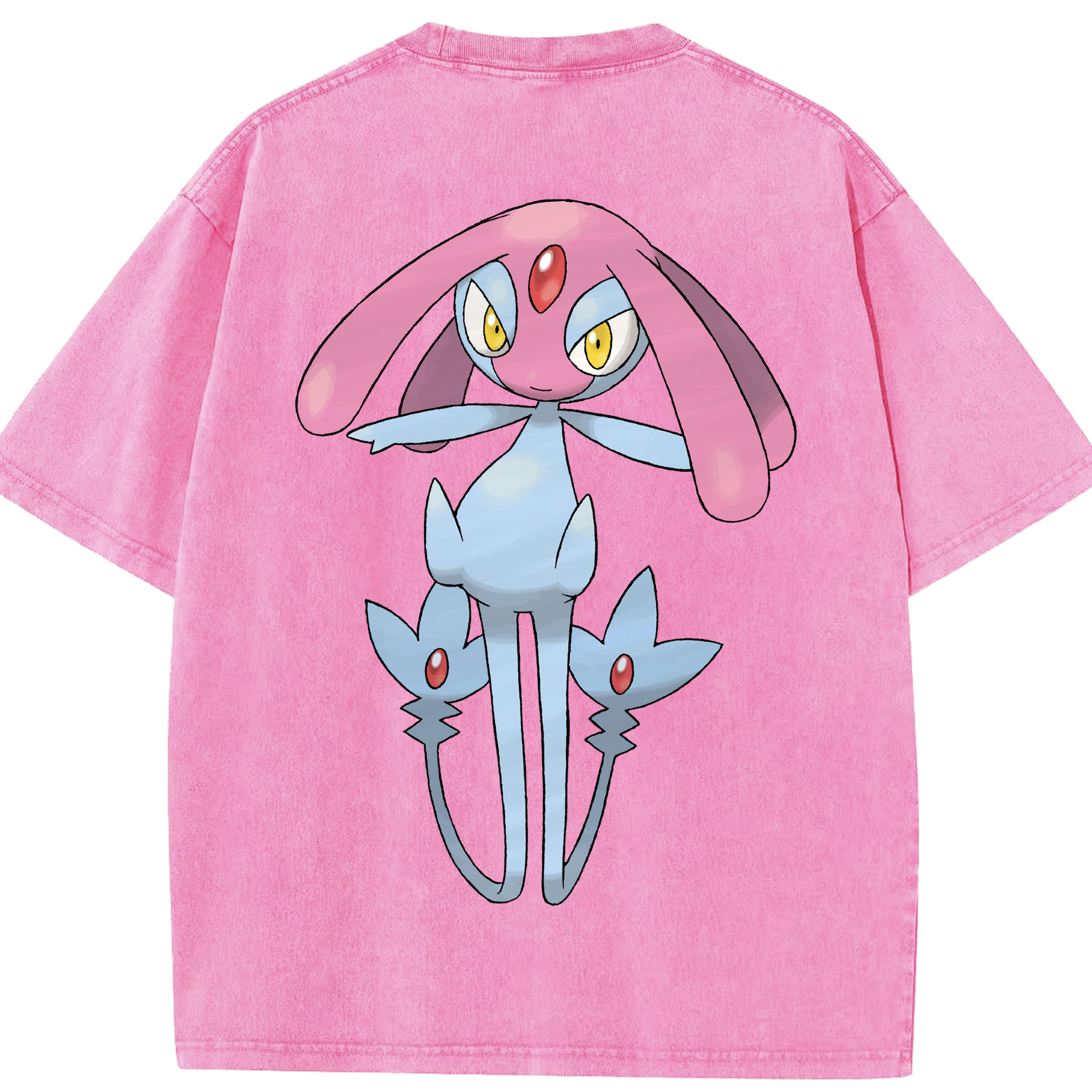 （画像用） ポケットモンスター Pokémon 綿100% ヴィンテージ風 半袖Tシャツ（背面プリント）